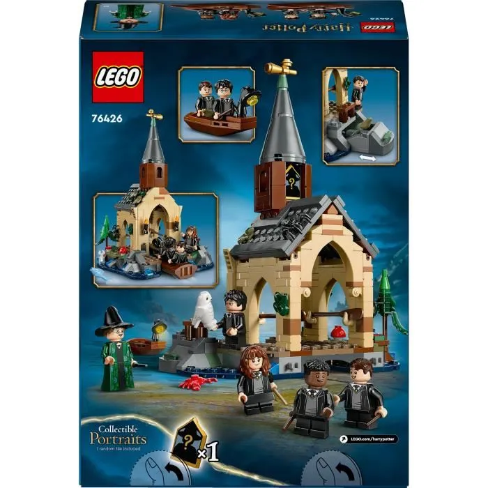 LEGO Harry Potter 76426 Le Hangar à Bateaux de Poudlard Jouet de Construction pour Enfants dès 8 Ans