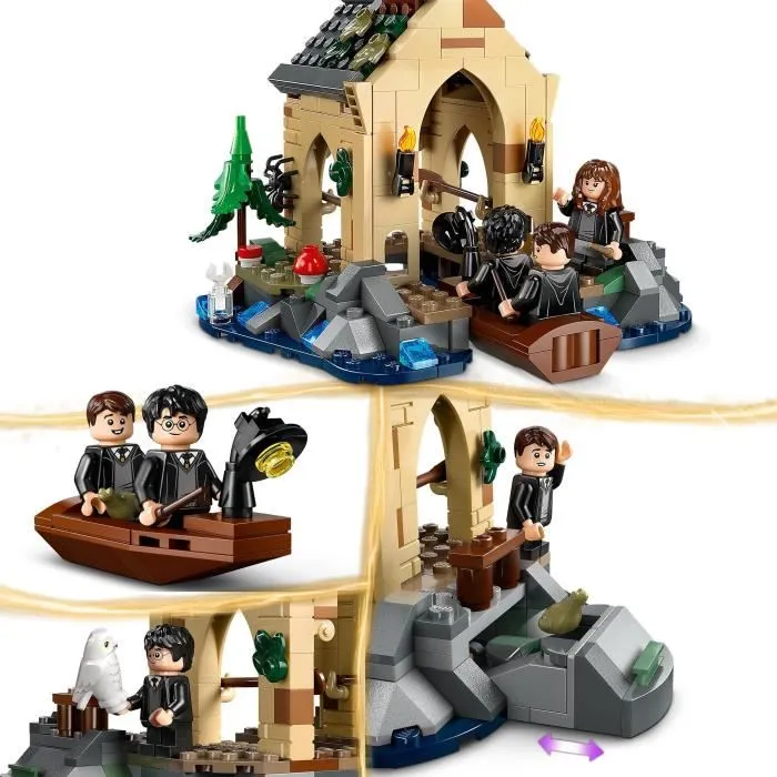 LEGO Harry Potter 76426 Le Hangar à Bateaux de Poudlard Jouet de Construction pour Enfants dès 8 Ans