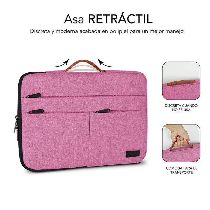 Housse pour ordinateur portable Subblim SUBLS-AP36053 Rose 15,6"