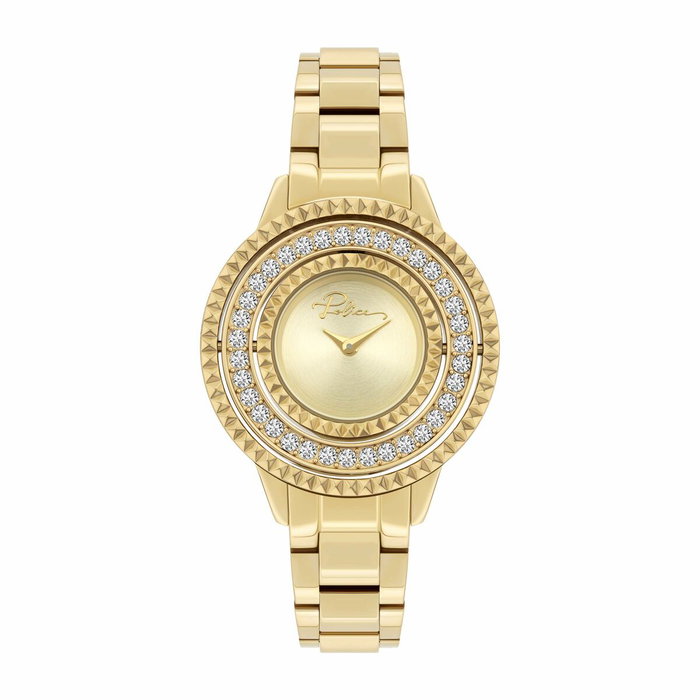 Police Montre Homme Police (Ø 34 mm) Dorée