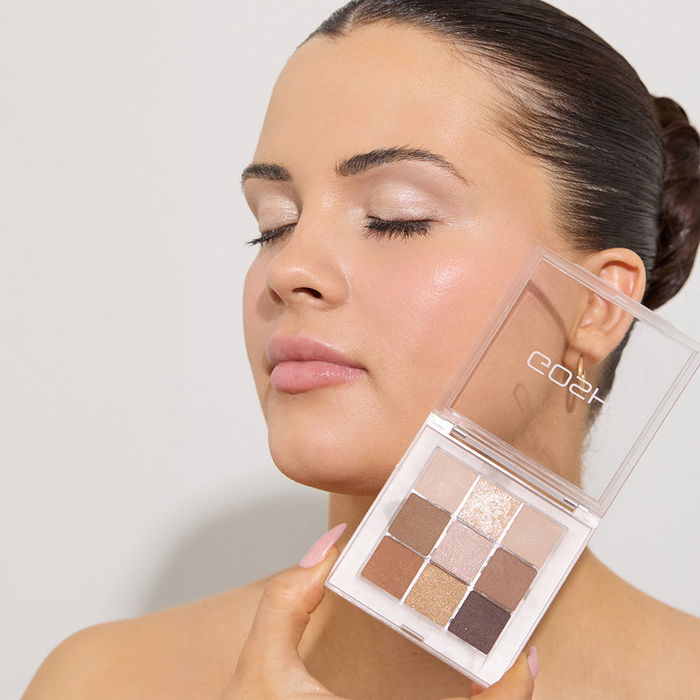 Gosh Palette EYEDENTITY n°007 - Miel de Be 8 g, fards à paupières, nuances mates et irisées, pour jour et soir