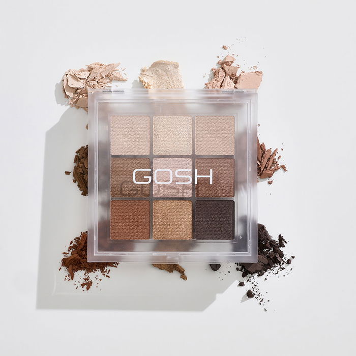 Gosh Palette EYEDENTITY n°007 - Miel de Be 8 g, fards à paupières, nuances mates et irisées, pour jour et soir