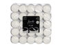 Acorde Set 100 Tea Light Blanc 3H 18.7x5x18.7 cm (Set de 12)