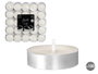 Acorde Set 100 Tea Light Blanc 3H 18.7x5x18.7 cm (Set de 12)