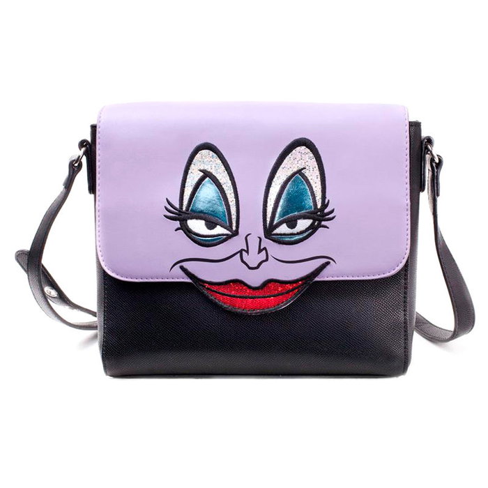 DIFUZED Sac bandoulière Ursula La Petite Sirène Disney - 23.5x19.5x6 cm - 100% PU
