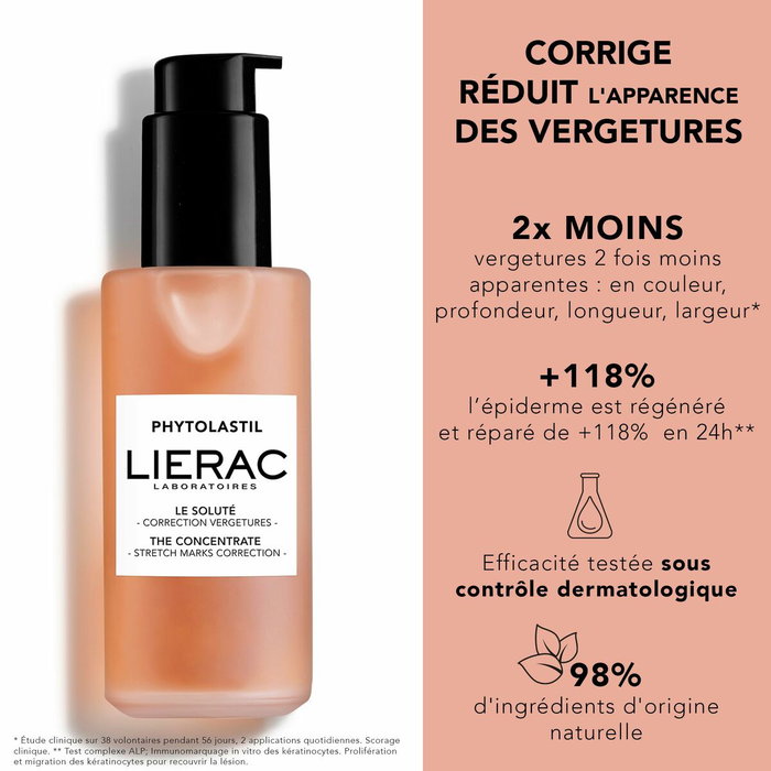 Lierac PHYTOLASTIL solution correction des vergetures 100 ml Lierac PHYTOLASTIL solution correction des vergetures 100 ml