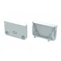 Tapón final pour profil de type SILEDA - Aluminium - Argent