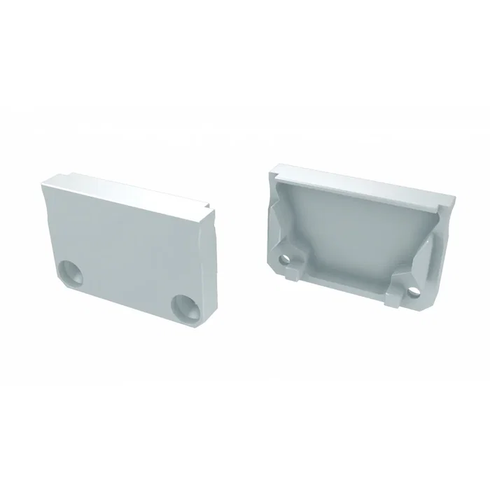 Tapón final pour profil de type SILEDA - Aluminium - Argent