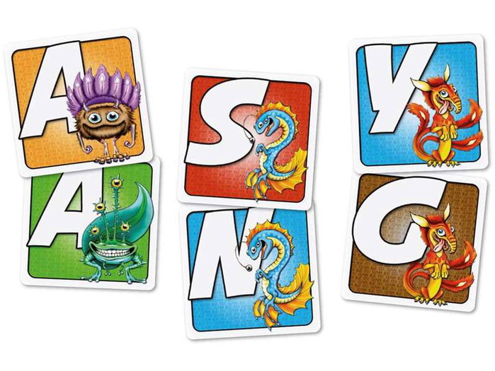 Cayro Speed Monsters - Jeu de société multilingue pour 2 joueurs - Recommandé 8 ans