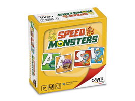 Cayro Speed Monsters - Jeu de société multilingue pour 2 joueurs - Recommandé 8 ans