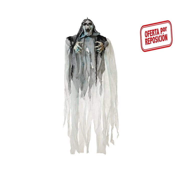 BigBuy Home Squelette Suspendu 153 cm avec Lumière et Son BigBuy Home Squelette Suspendu 153 cm avec Lumière et Son