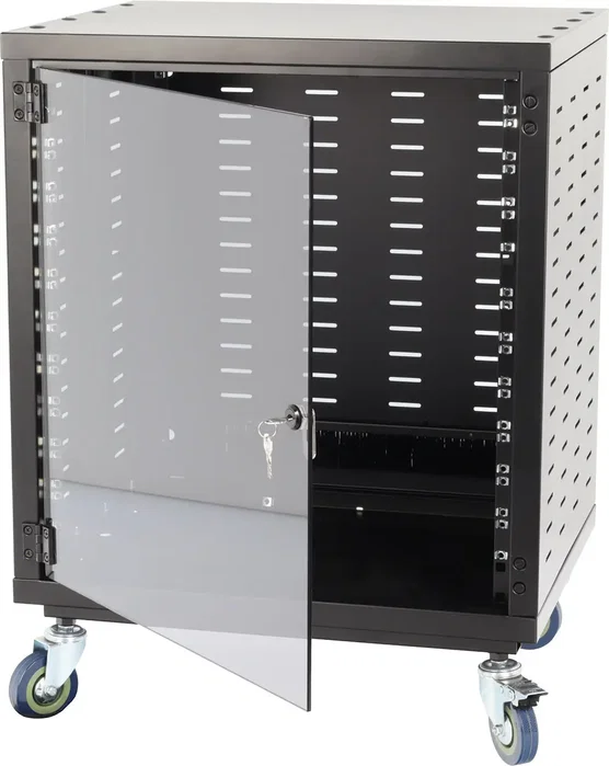 ALGAMAUDIO Saair-12G Porte en verre pour équipement audio ALGAMAUDIO Saair-12G Porte en verre pour équipement audio