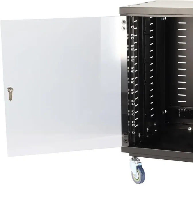 ALGAMAUDIO Saair-12G Porte en verre pour équipement audio ALGAMAUDIO Saair-12G Porte en verre pour équipement audio