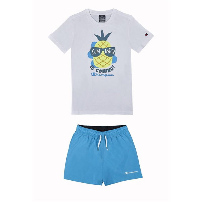 Ensemble de Sport pour Enfants Champion 306392-WW001 Blanc Ensemble de Sport pour Enfants Champion 306392-WW001 Blanc