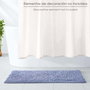 ORYX Tapis de bain en chenille bleu 50x80 cm