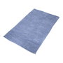 ORYX Tapis de bain en chenille bleu 50x80 cm
