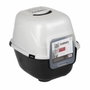 M Pets THEBES Maison de toilette XXL Noir et blanc