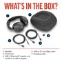 Poly Voyager Surround 80 UC USB-C avec adaptateur USB-C/A, Bluetooth, ANC adaptative, Over-ear, Noir carbone