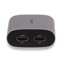 Lindy 4K60 HDMI eARC Extractor Argent/Noir