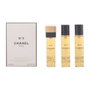 Chanel N° 5 Eau de Toilette Recharge Vaporisateur de Sac 3 x 20 ml