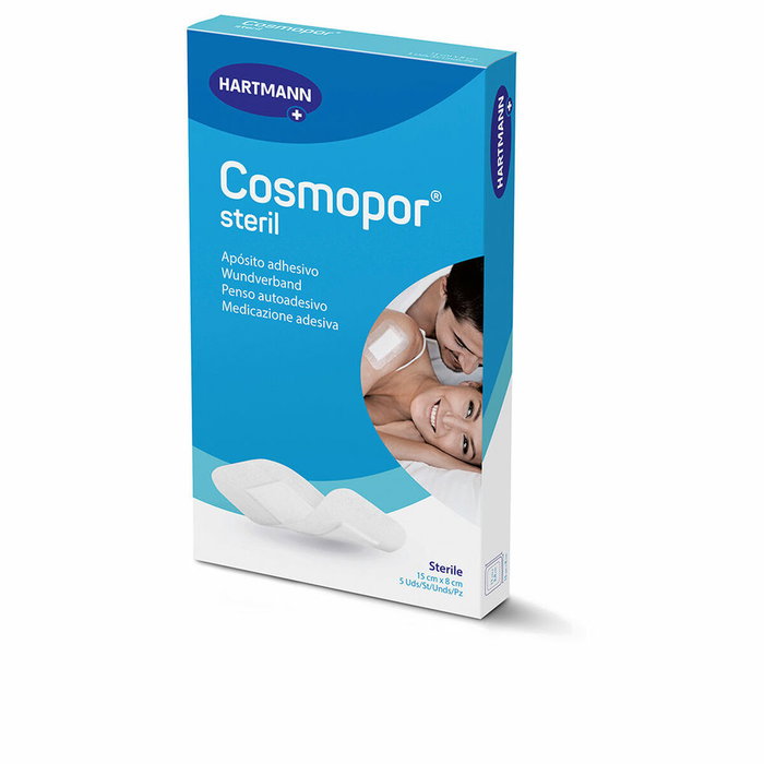 Hartmann COSMOPOR steril pansements adhésifs 15 x 8 cm, 5 unités Hartmann COSMOPOR steril pansements adhésifs 15 x 8 cm, 5 unités