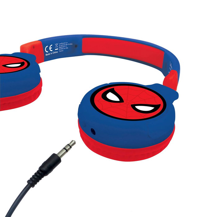 Lexibook Casque Audio Enfant Bluetooth 5.0 Spiderman HPBT010SP Filaire et Sans Fil 2-en-1 Lexibook Casque Audio Enfant Bluetooth 5.0 Spiderman HPBT010SP Filaire et Sans Fil 2-en-1