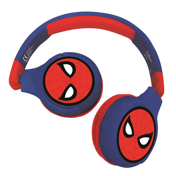 Lexibook Casque Audio Enfant Bluetooth 5.0 Spiderman HPBT010SP Filaire et Sans Fil 2-en-1 Lexibook Casque Audio Enfant Bluetooth 5.0 Spiderman HPBT010SP Filaire et Sans Fil 2-en-1