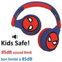 LEXIBOOK Casque 2 en 1 Spiderman Bluetooth et Filaire