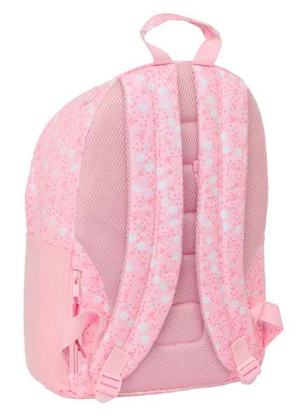 Safta Sac à dos pour ordinateur portable 14.1" Miffy Fleurs, 31 x 41 x 16 cm, pour enfants à partir de 3 ans