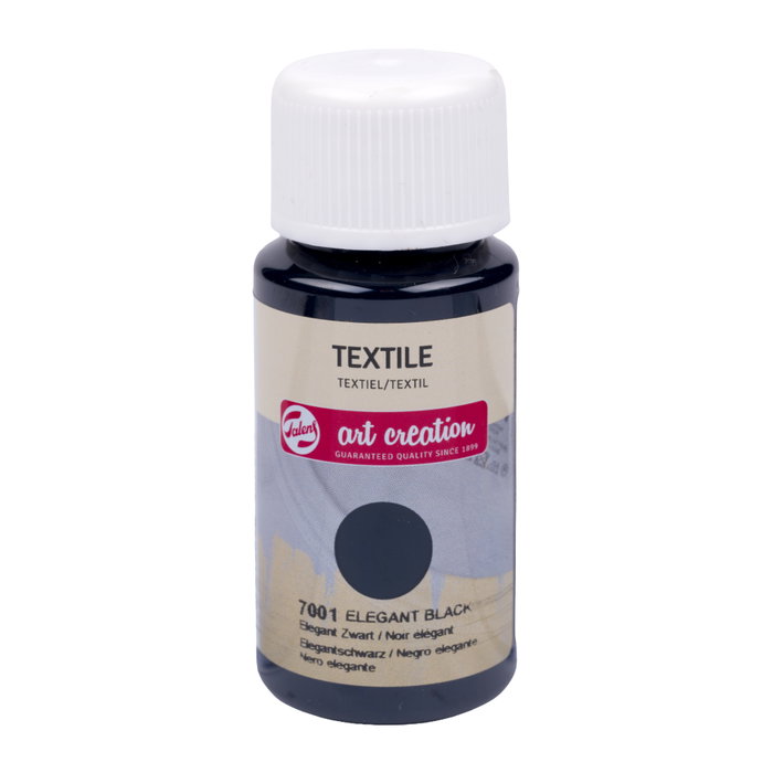 Talens Art Creation Peinture Textile Noir Élégant 50 ml Talens Art Creation Peinture Textile Noir Élégant 50 ml