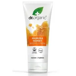 DR. ORGANIC Lotion Corporelle Miel de Manuka 200 ml – Restauratrice Bio
