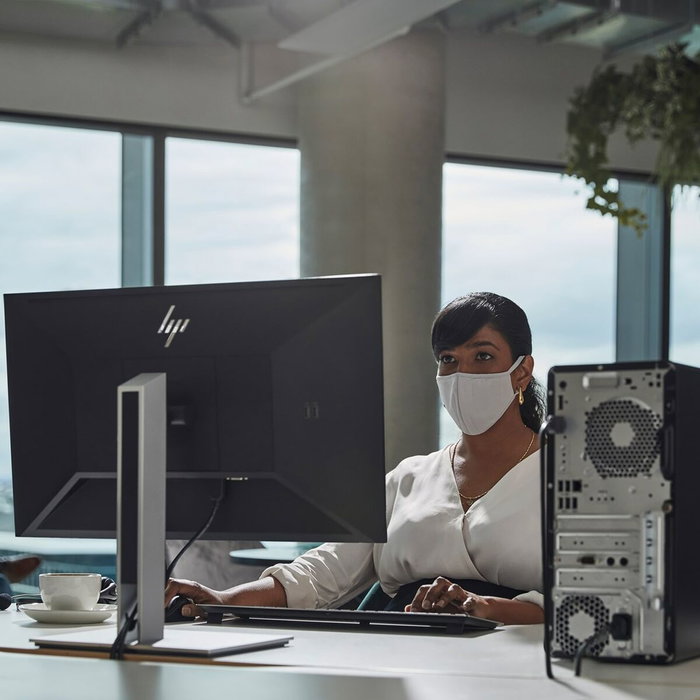 HP PC de bureau 881J8EA Intel Core i3-13100 8 GB RAM 256 GB SSD Noir HP PC de bureau 881J8EA Intel Core i3-13100 8 GB RAM 256 GB SSD Noir