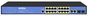 Ernitec Switch PoE géré niveau 2+ 20 ports Gigabit (16 PoE + 2 SFP + 2 RJ45) avec 285W, support rack 1U