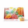 Bright Starts Set de hochet Oball et anneaux de dentition, 5 pièces multicolores