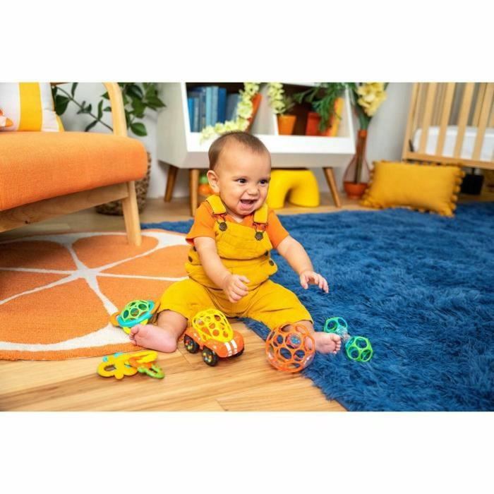 Bright Starts Set de hochet Oball et anneaux de dentition, 5 pièces multicolores Bright Starts Set de hochet Oball et anneaux de dentition, 5 pièces multicolores