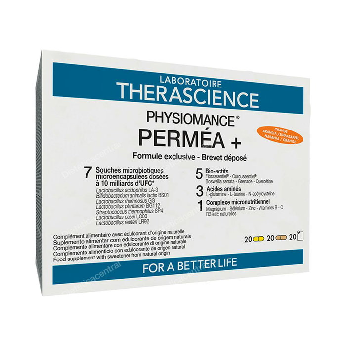 THERASCIENCE PHYSIOMANCE PERMEA+ (20 sachets, 20 capsules, 20 comprimés) THERASCIENCE PHYSIOMANCE PERMEA+ (20 sachets, 20 capsules, 20 comprimés)