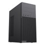 Unykach AERO C360 Boîtier ATX Noir avec Alimentation 500W