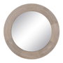 BigBuy Home Miroir mural Blanc Naturel Vertical 91,5 x 3,8 x 91,5 cm