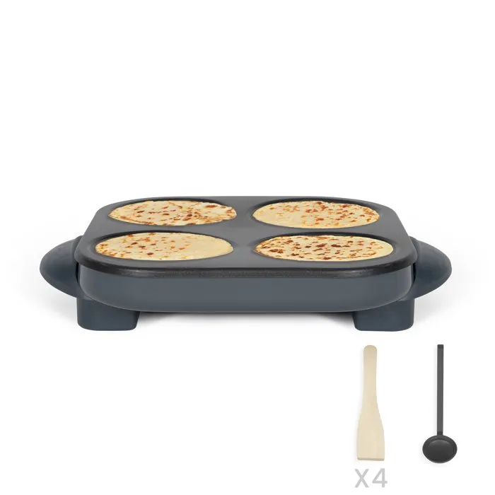 Livoo Mini crêpes party DOC266G - 4 plaques Ø12 cm Livoo Mini crêpes party DOC266G - 4 plaques Ø12 cm