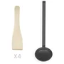 Livoo Mini crêpes party DOC266G - 4 plaques Ø12 cm