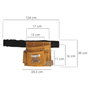 WOLFPACK LINEA PROFESIONAL Sacoche de coffrage simple avec ceinture