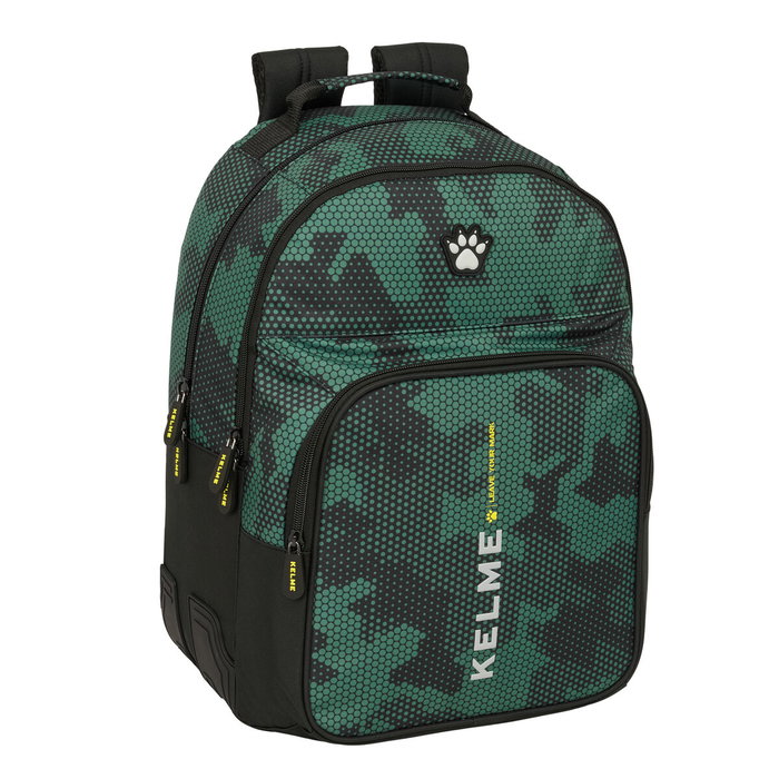 Cartable Kelme Camo Noir Vert 32 x 42 x 15 cm