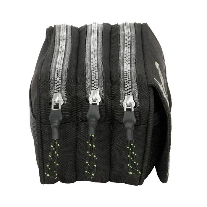 Trousse Fourre-Tout Triple Batman Game over Noir 21,5 x 10 x 8 cm