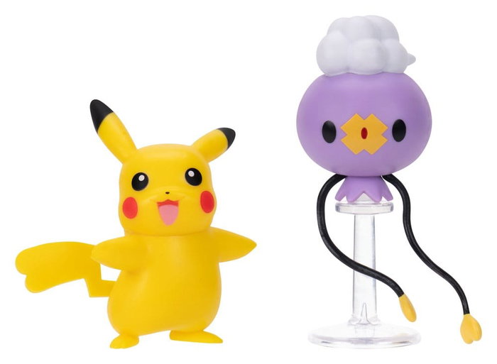 Jazwares Pokémon Battle Figure figurines 2-Pack Baudrive & Pikachu Jazwares Pokémon Battle Figure figurines 2-Pack Baudrive & Pikachu