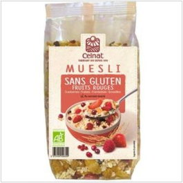 CELNAT Muesli biologique aux fruits rouges