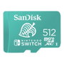 SanDisk Carte mémoire microSDXC 512 Go pour Nintendo Switch