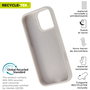 Muvit Coque Recycletek Liquid Silicone pour Apple - Protection Écologique Antichocs