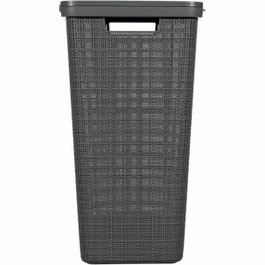 Curver Coffre à linge 58 L Jute Anthracite