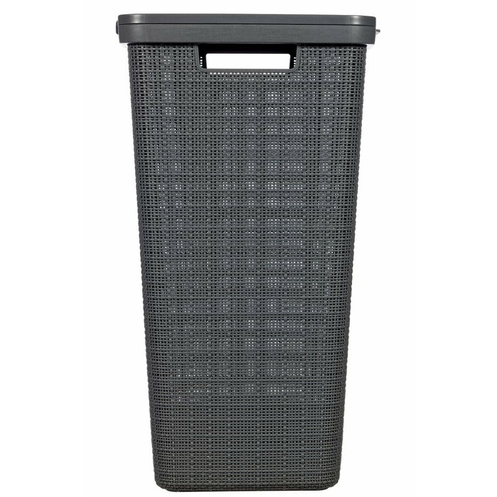 Curver Coffre à linge 58 L Anthracite