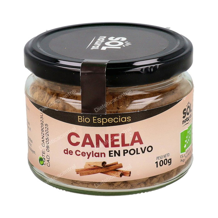 SOLNATURAL Cannelle de Ceylan en poudre BIO 100g SOLNATURAL Cannelle de Ceylan en poudre BIO 100g
